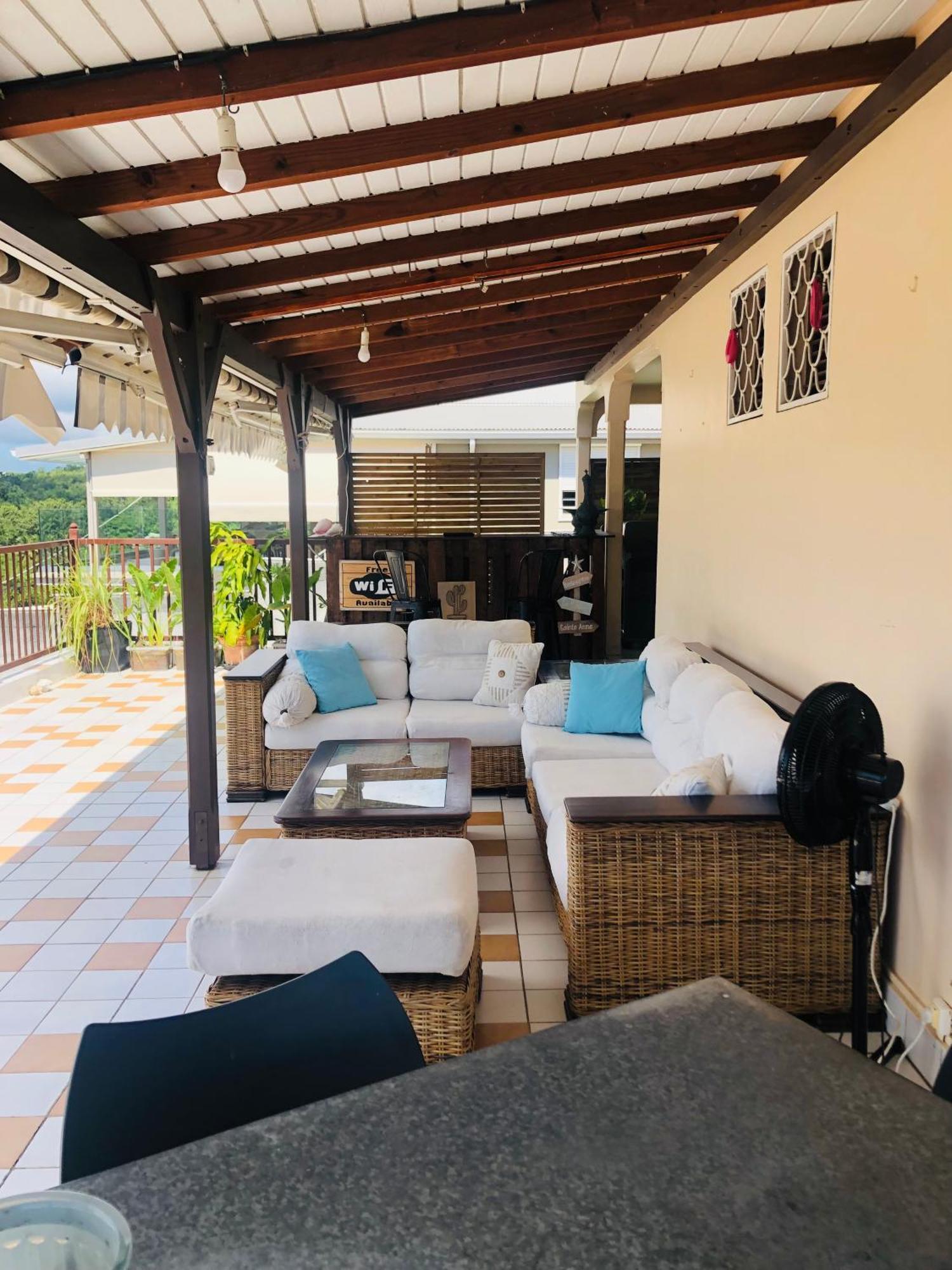 Chambre D'Hotes Mai Tai 4 Personnes Bas Du Fort Le Gosier  Exteriér fotografie