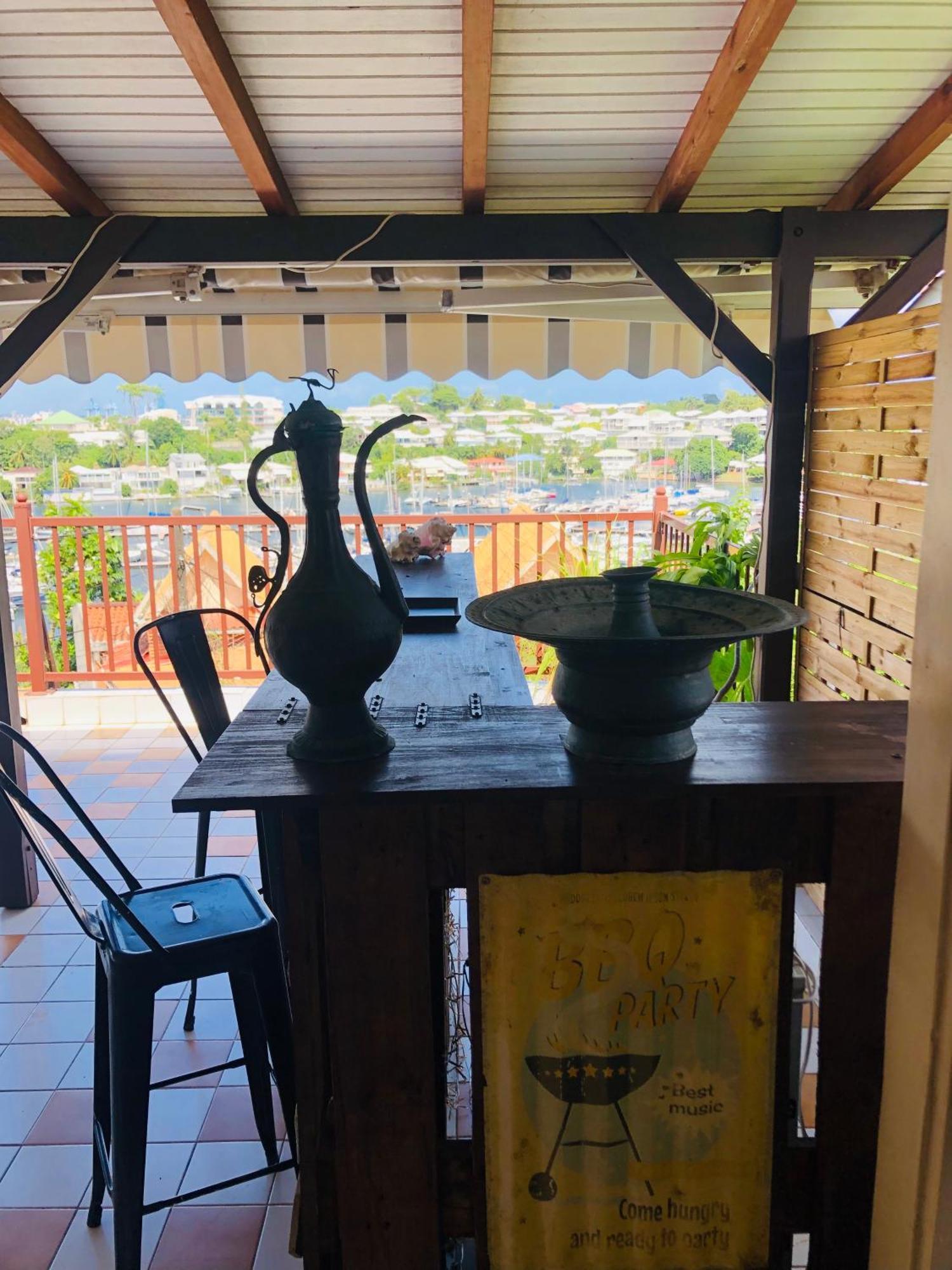 Chambre D'Hotes Mai Tai 4 Personnes Bas Du Fort Le Gosier  Exteriér fotografie